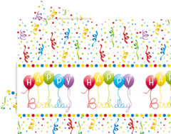 happy birthday streamers